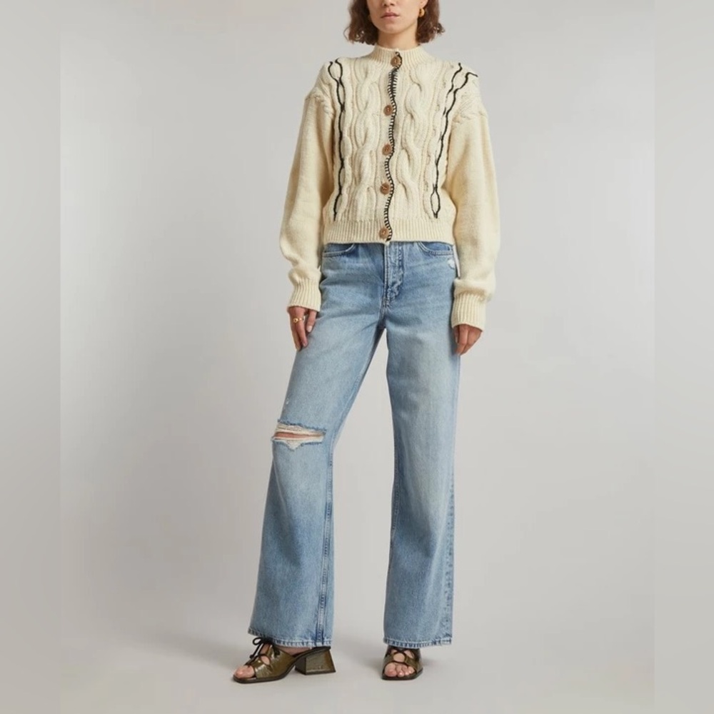 FRAME High’N’Tight Wide Leg Jeans